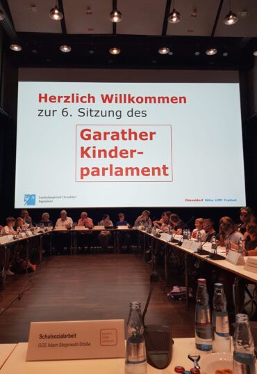 Neues aus dem Garather Kinderparlament