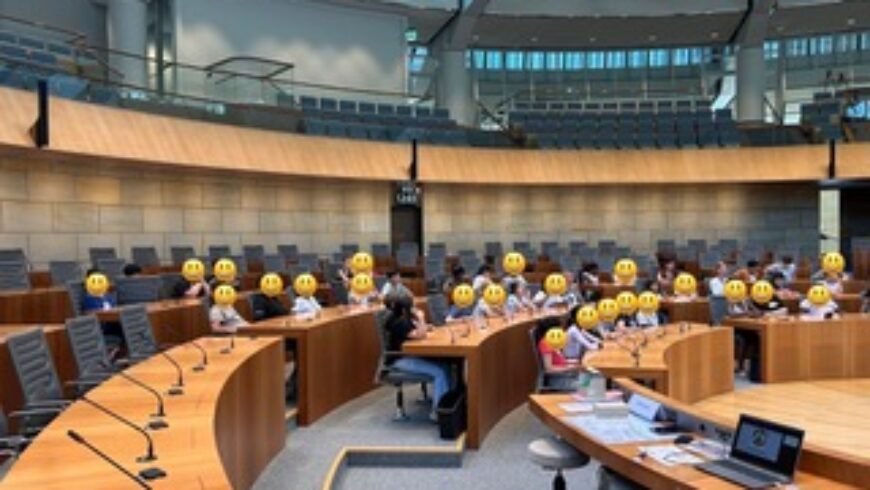 Wir im Landtag – spannend!
