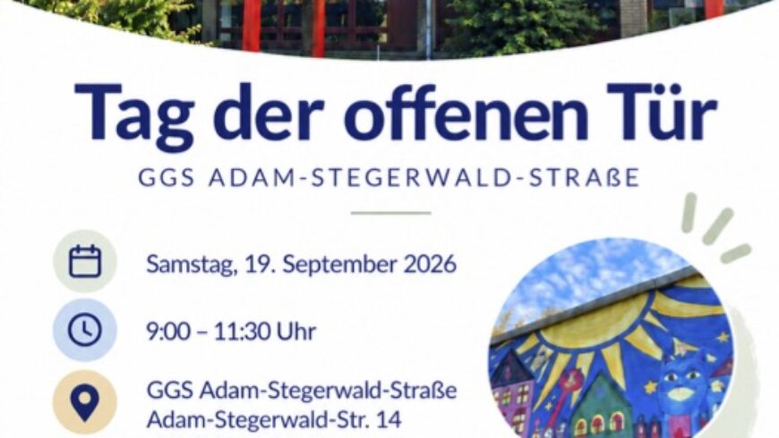 Herzlich Willkommen zu unserem Tag der offenen Tür