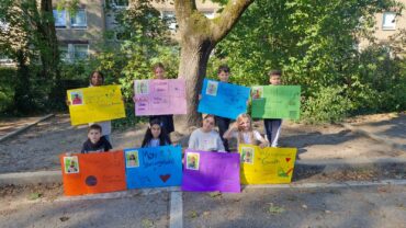 Vorstellung der Schüler und Schülerinnen für das Garather Kinderparlament
